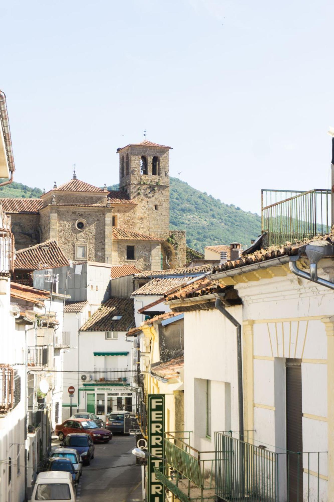 Appartamento La Antigua Fonda Hervás Esterno foto